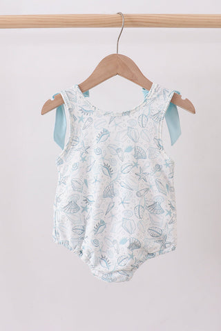 Sea shell  bow swimsuit