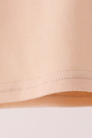 Khaki pumpkin applique top