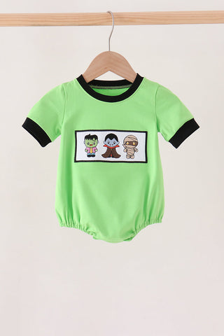 Green embroidery bubble