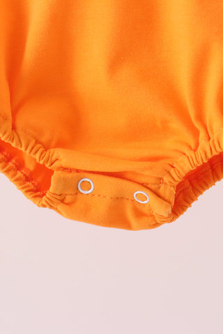 Orange ghost embroidery bubble