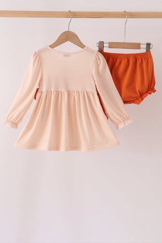 Sweet as pie embroidery bloomer set