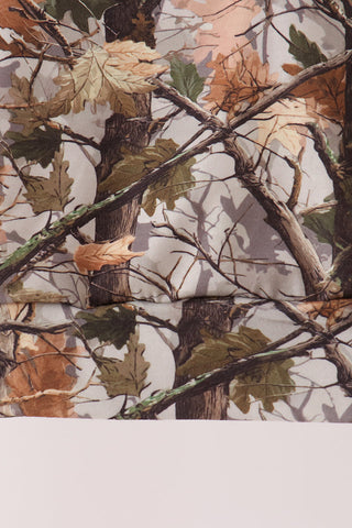 Camouflage tree pullover