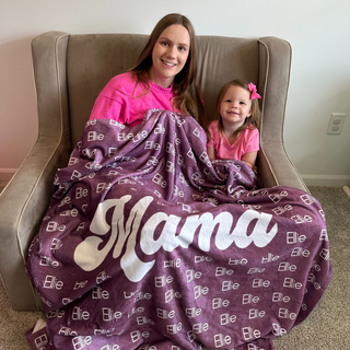 Mama Personalized Blanket