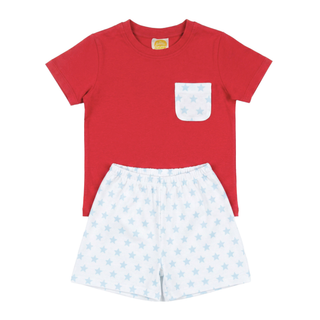 Red, White, and Stars Boy Set