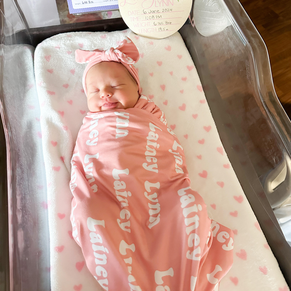 Bloom Jersey Stretch Swaddle Blanket