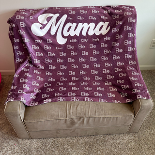 Mama Personalized Blanket