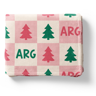 Tree Pattern - Personalized Blanket