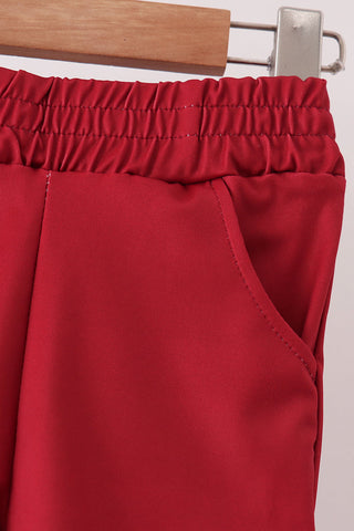 Maroon Arkansas active dress set