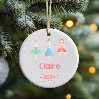 Nutcracker Personalized Christmas Ornament