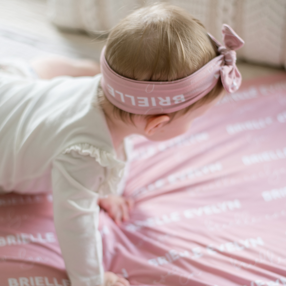 Stardust Jersey Stretch Swaddle Blanket