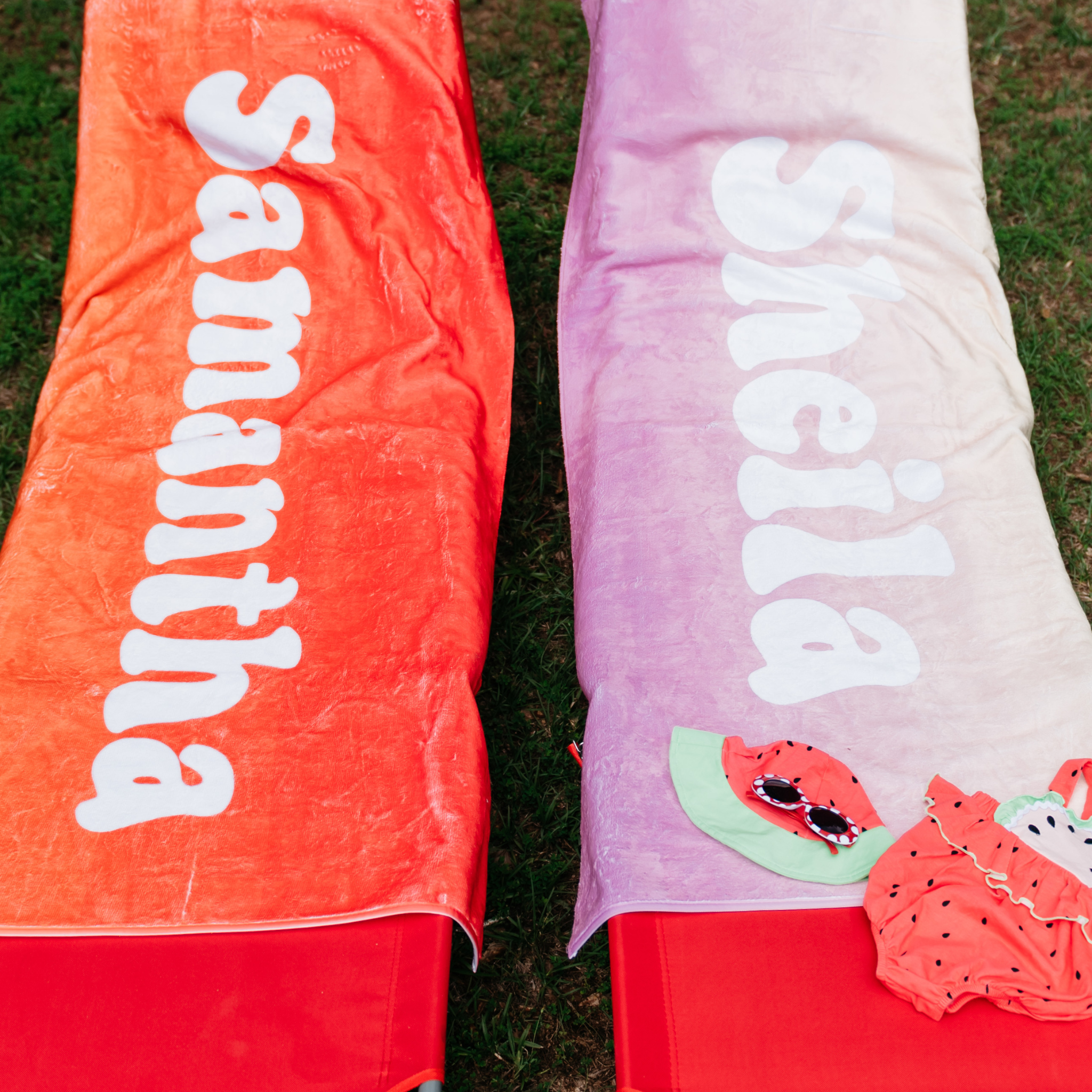 Personalized Beach Towel with Name, Boy Towel – The Little Lemons