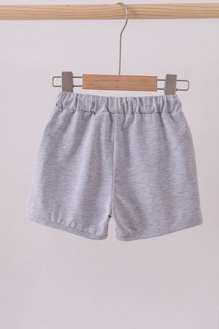 Premium Grey drawstring shorts