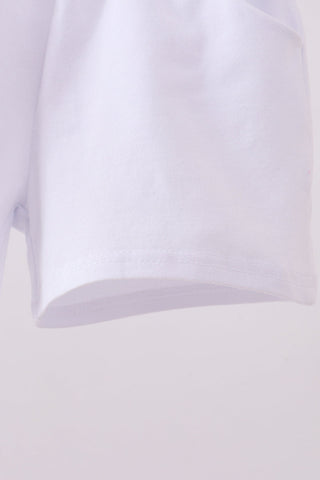 Premium White shorts