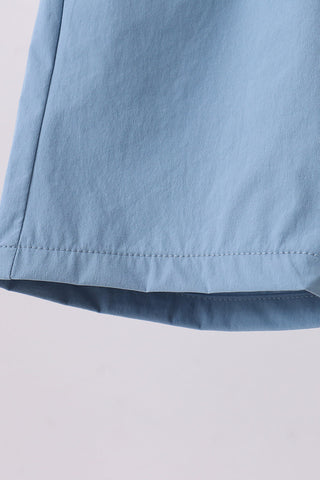 Boys Dusty Blue Pocket Performance Shorts