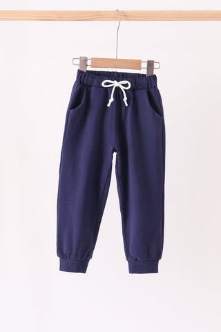 Navy Drawstring Jogger