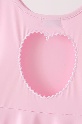 Pink Scalloped Dress