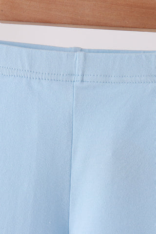 Sky scalloped leggings