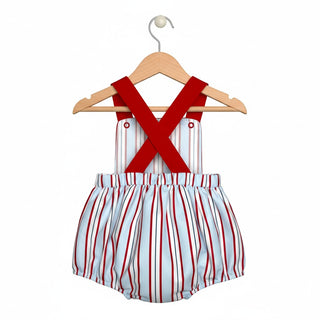 All-American Stripes Bubble Romper