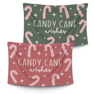 Candy Cane Wishes - Wall Banner