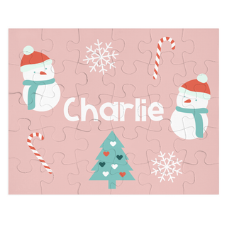 Cheery Christmas - Personalized Puzzle