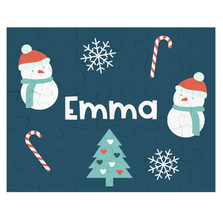 Cheery Christmas - Personalized Puzzle