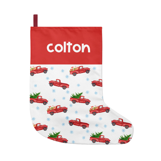 Christmas Trucks - Personalized Stockings