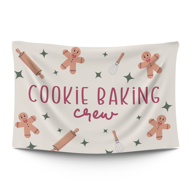 Cookie Baking Crew - Wall Banner