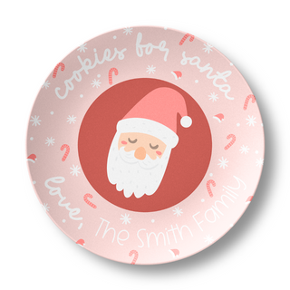 Cookies for Santa - Personalized Plate