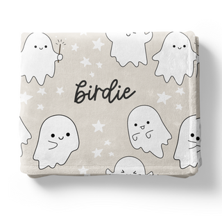 Cutie Ghosts - Personalized Blanket