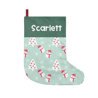 Cutie Snowmen - Personalized Stockings