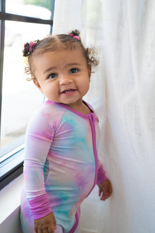 Cotton Candy Tie Dye | Convertible Bamboo Zippy