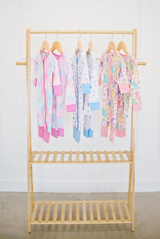 Ditsy Blue Floral Zippy