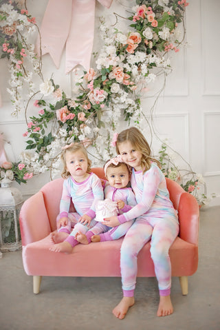 Cotton Candy Tie Dye | Two-Piece Pajama Set