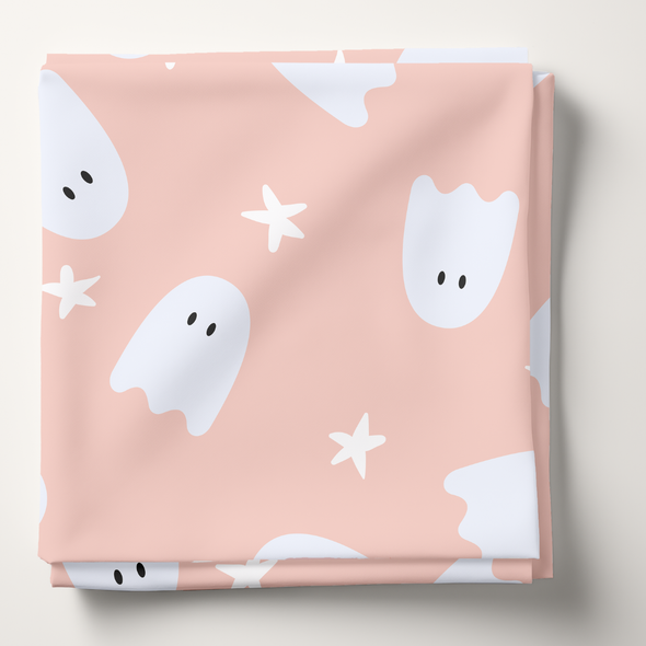 Ghost and Stars - Swaddle Blanket