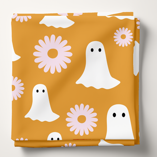 Ghosts and Flowers - Swaddle Blanket