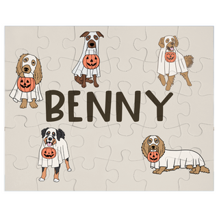 Halloween Dogs - Personalized Puzzle