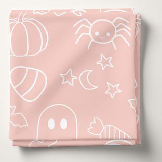 Halloween Doodles - Personalized Swaddle Blanket