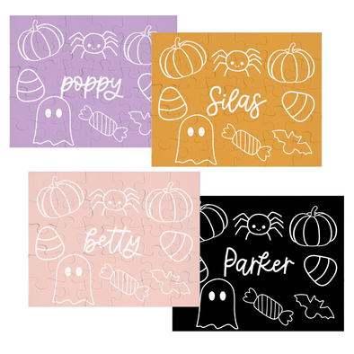 Halloween Doodles - Personalized Puzzle