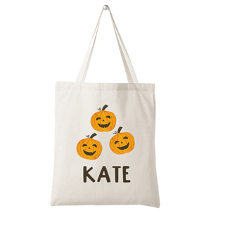 Happy Pumpkins - Personalized Tote