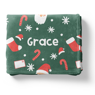 Letters to Santa - Personalized Blanket