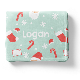 Letters to Santa - Personalized Blanket