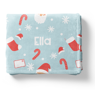 Letters to Santa - Personalized Blanket