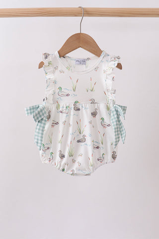 Green Duck Knit Bubble