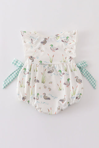 Sage Mallard Floral Bubble