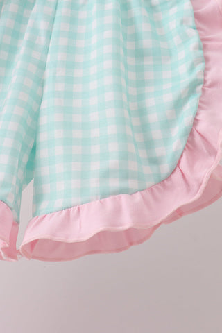 Pink Strawberry Applique Knit Set