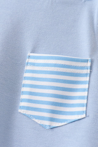 Blue Stripe Bubble
