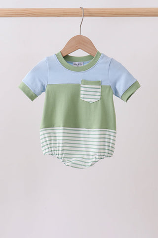 Blue&green Stripe Bubble