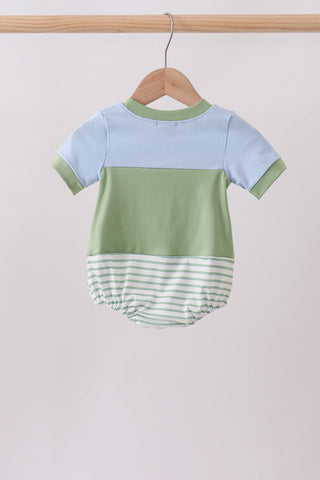 Blue&green Stripe Bubble