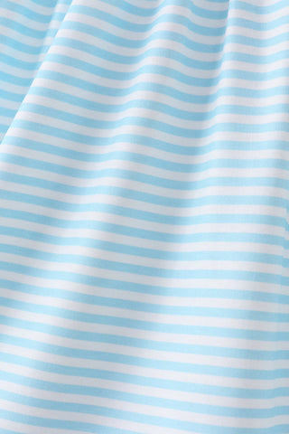 Blue Apple Pencil Embroidered Dress