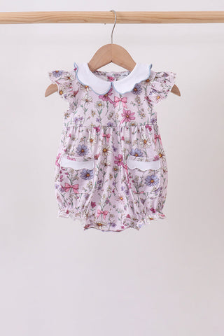Purple Garden Ruffle Bubble